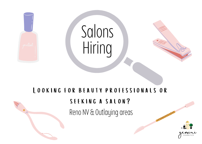 Salons Hiring & Booth Rental (Reno NV and outlying areas)