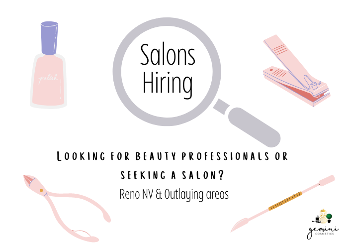 Salons Hiring & Booth Rental (Reno NV and outlying areas) Gemini