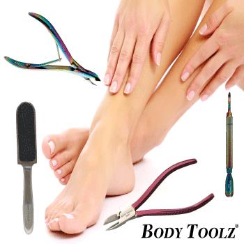 Body Toolz Double Sided Nickel Callus Foot File CS2810