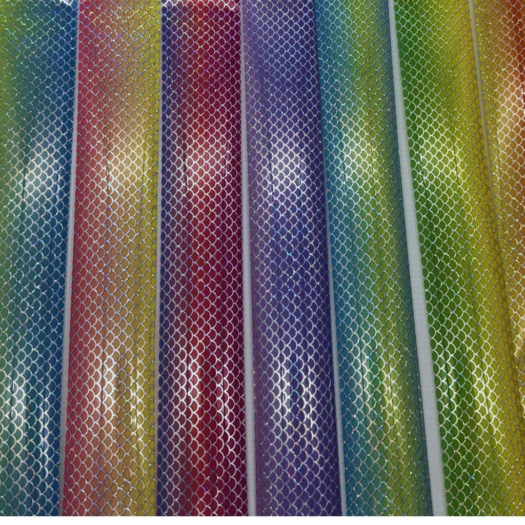 Scrapbook Adhesive Metallic Transfer Foils Pastel Colors 6x6, 10 sheets, 2  of each color - 093616014189